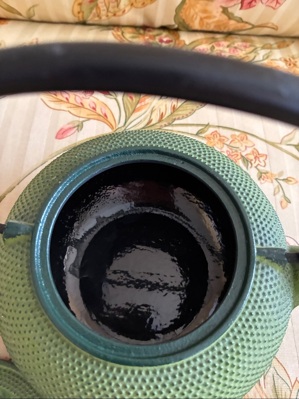 Japanese Cast Iron Tea Pot With Basket NEW - Picture 4 of 8